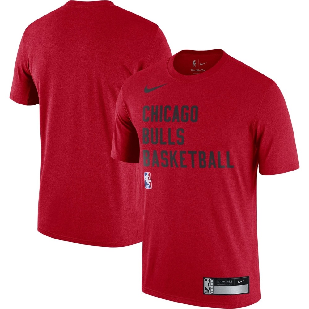New Nike Men's Chicago Bulls Legend On-Court Practice‎ Shirt Size Large